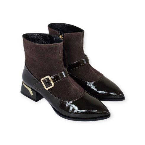 Via Roma barna bokacsizma - 306 235