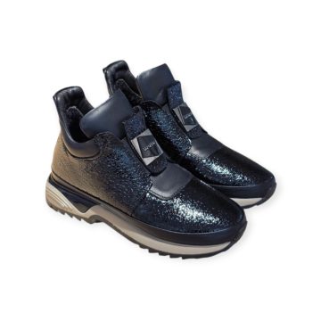 Via Roma gyűrt lakk csizma - 3505