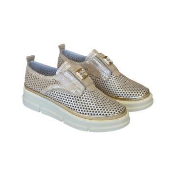 Via Roma arany női cipő - 373 127