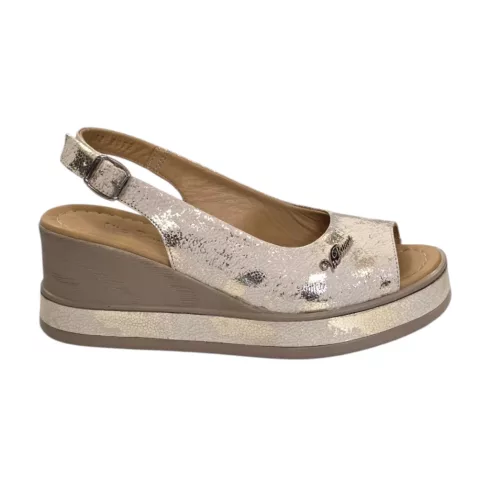Via Roma arany szandál - 452 2072