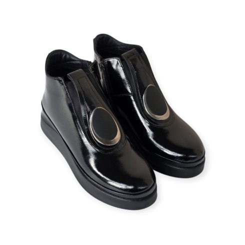 Via Roma lakk bokacipő - 454 6037