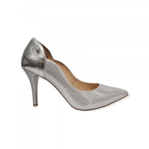 Via Roma női alkalmi cipő (6197-Silver)