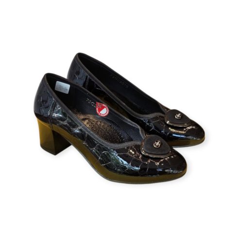 Via Roma lakk női cipő - L80/Z01