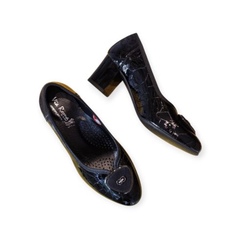 Via Roma lakk női cipő - L80/Z01