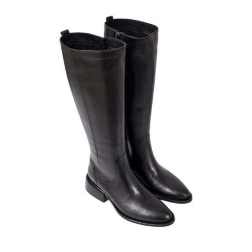 Via Roma fekete női csizma - WZ743